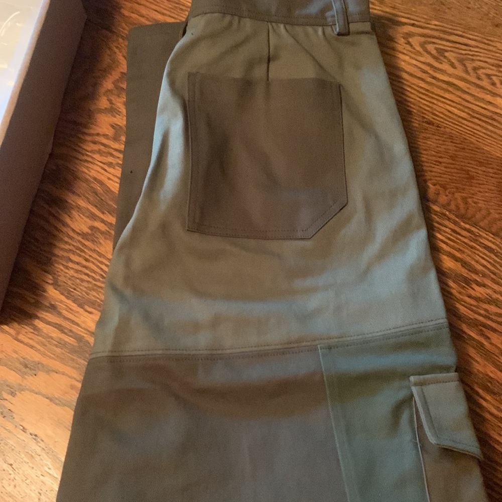 Andersson Bell Green Patchwork Pants - image 7